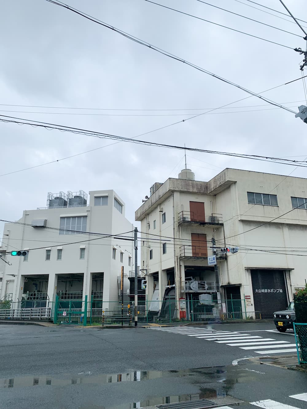 大山崎排水ポンプ場